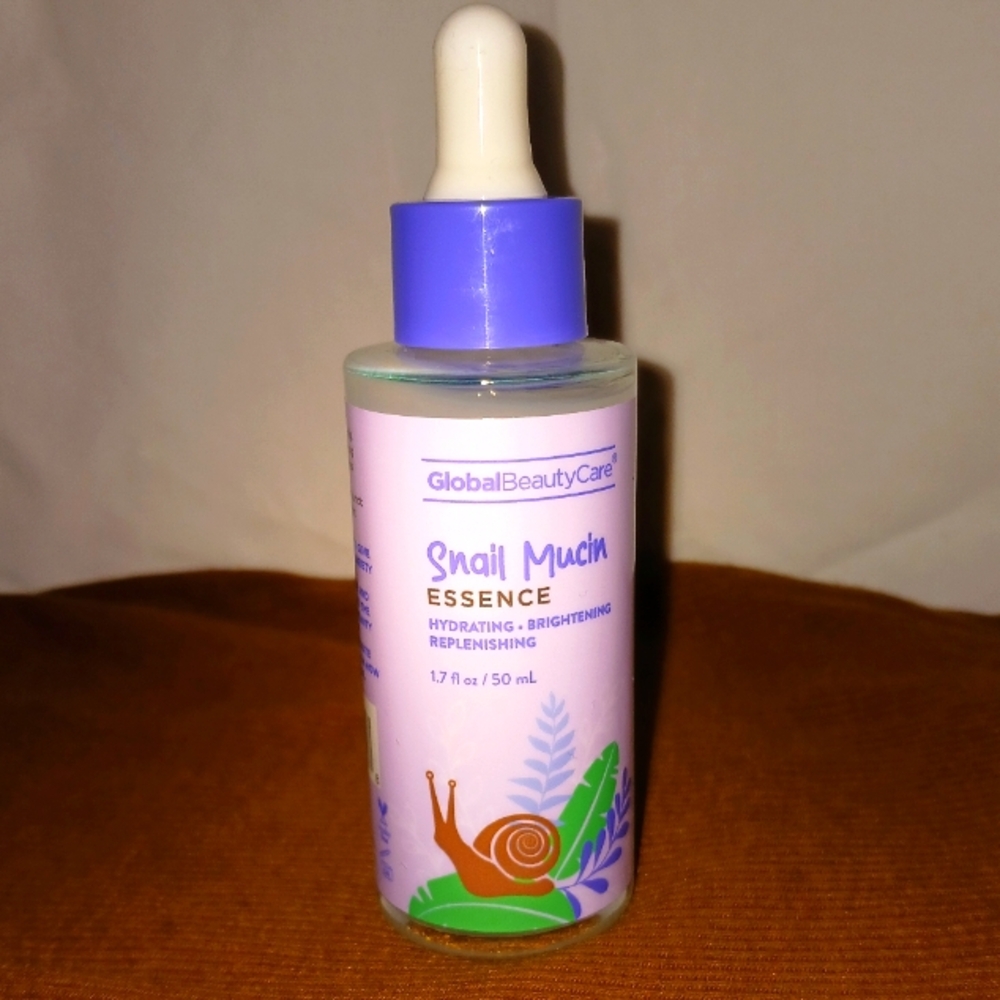 Global Beauty Care Snail Mucin Skin Hydrating Brightening Replenishing 1.7 FL
